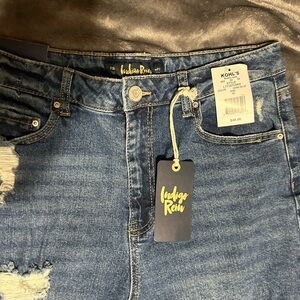 Indigo Rein Women's High Rise Blue Jeans